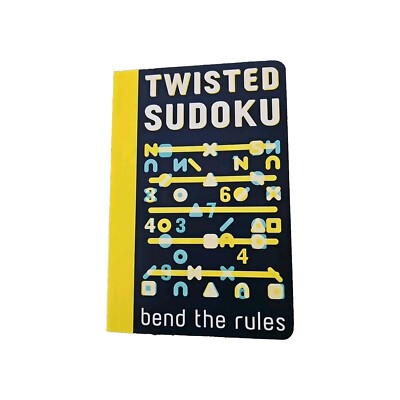 Ginger Fox Twisted Sudoku Puzzle Book Over 100 Games Fast Free Shipping-image