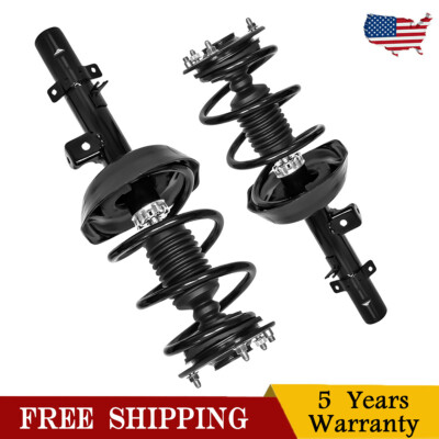 Pair Front Complete Shocks & Struts For 2013 2014 2015 2016 2017 Honda Accord-image