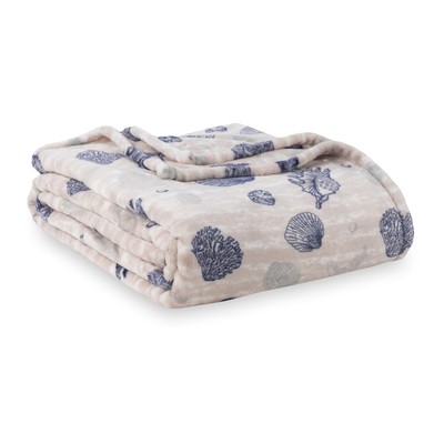 -Classic Heavyweight Soft Printed VelvetLoft® Plush Throw Blanket, Cozy and F...-image