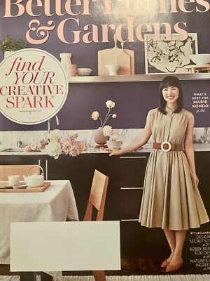 Better Homes & Gardens September 2019 Magazine Marie Kondo Stylemaker Issue New-image