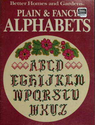 Better Homes and Gardens Plain and Fancy Alphabets Better Homes a-image
