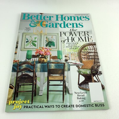 Better Homes & Gardens September 2020 The Power of Home Feel Good-image