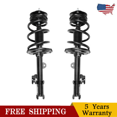 2pcs Front Struts Shocks w/Coil Springs For Toyota Venza 2009 2010 2011 2012 New-image
