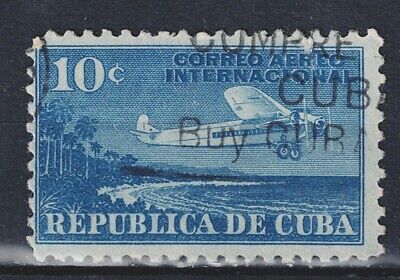 Caribs Aviation Plane over Palms Beach stamp 1948 A-4-image