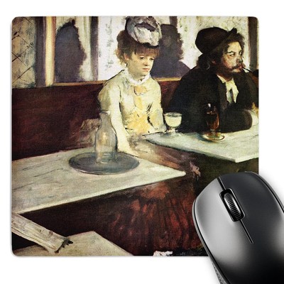3dRose, Absinthe by Edgar Degas, Mouse Pad-image