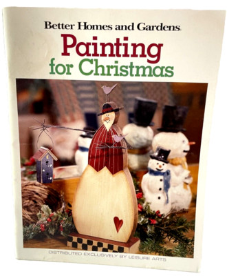 Tole Painting Book Vintage 2005 Better Homes and Gardens PAINTING FOR CHRISTMAS-image