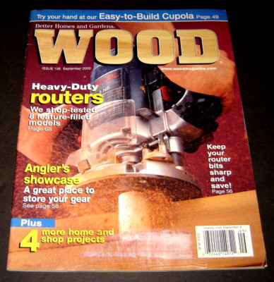 Better Homes & Gardens Wood Magazine Issue 126 September 2000-image