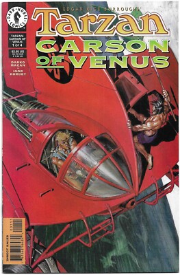 Edgar Rice Burroughs' TARZAN / CARSON OF VENUS 1 2 3 4 DARK HORSE COMIC BOOK LOT-image
