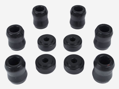 Complete Set of Polyurethane Jeep Shock Replacement Bushings Front and Rear-image