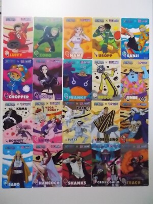 One Piece	31 Ice Cream	Collaboration Card	Nami	Robin	Hancock	Zoro Baskin Robbins-image