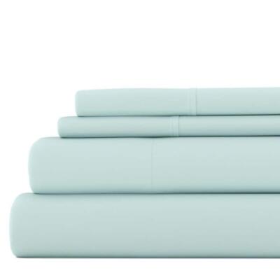 Becky Cameron Sheet Sets California King 4-Piece Hypoallergenic Microfiber Aqua-image