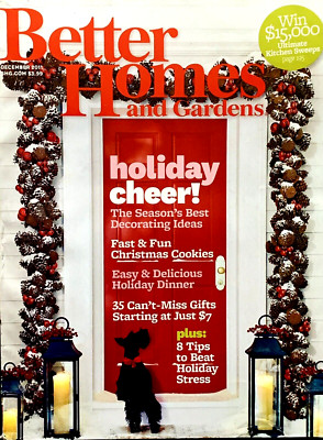 BETTER HOMES AND GARDENS MAGAZINE DECEMBER 2011-image