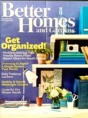 BETTER HOMES AND GARDENS MAGAZINE JANUARY 2012-image