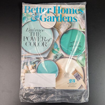 Better Homes & Gardens Magazine, April 2021, 'Embrace the Power of Color'-image