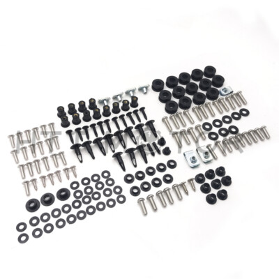 NEW Motorcycle Complete Fairing Bolt Kit Body Screws For Honda CBR600RR 05-06-image