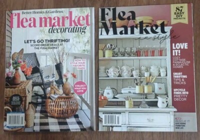 Better Homes & Gardens Flea Market Style AND Decorating. New 2024 -image