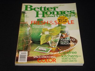 2004 MARCH BETTER HOMES & GARDENS MAGAZINE - FRESH & SIMPLE COVER - E 4593-image