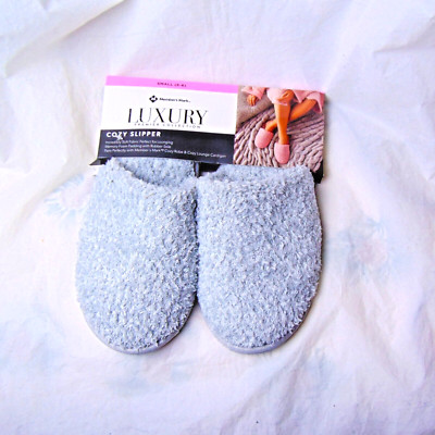 Member's Mark Luxury Premier Collection Ladies Cozy Slipper Size 5-6 Gray-image