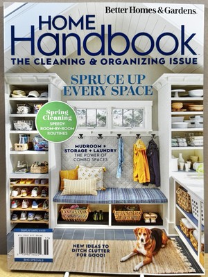 Home Handbook- The Cleaning & Organizing Issue- Better Homes & Gardens Magazine-image