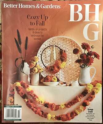 Better Homes & Gardens Magazine  October 2023  Cozy up to Fall-image