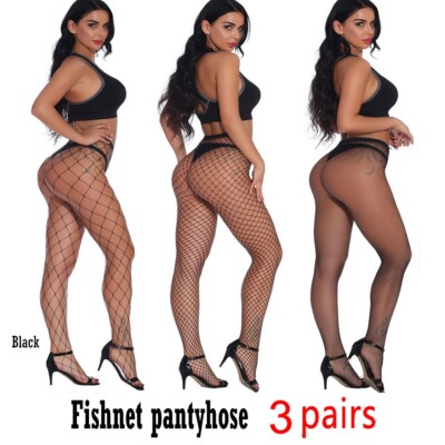 Cozy Feel woman‘s fashion hot stocking Elastic Sexy Size hole Fishnet Pantyhose-image