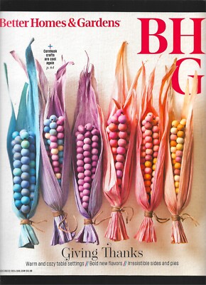 Better Homes & Gardens Magazine November 2024-image