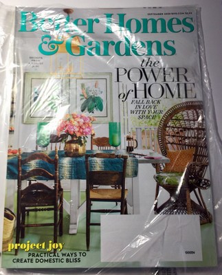 Better Homes & Garden Magazine NEW September 2020 Power of Home-image