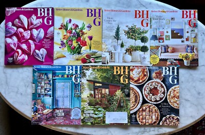 BHG Better Homes & Gardens Life in Color 2023 Lot of 7-image