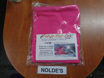 Cat-In-The-Bag Cozy Comfort Carrier Pink Size: Lg Sam DS505 B3-image