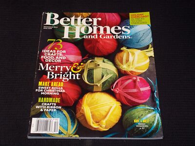 2015 DECEMBER BETTER HOMES & GARDENS MAGAZINE - MERRY & BRIGHT COVER - E 2747-image