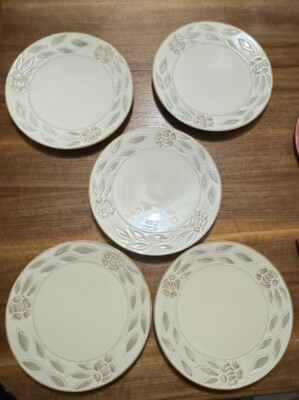 PIER 1 Imports Stoneware ABBY Dinner Plate - Set Of 5 - 11-3/8”-image