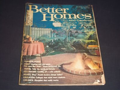 1963 JUNE BETTER HOMES & GARDENS MAGAZINE - FULL PAGE COLOR ADS - L 2810-image