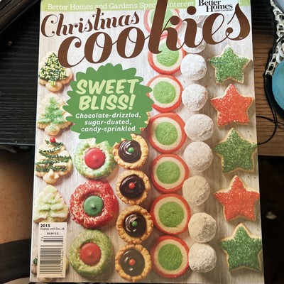 Better Homes & Gardens Christmas Cookies 2015 Sweet Bliss FREE SHIPPING CB-image