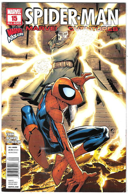 Spider-Man Comic 15 Marvel Adventures First Print Cover A Delgado 2011 Tobin-image