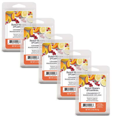Cranberry Mandarin Splash Scented Wax Melts, Better Homes & Gardens-image