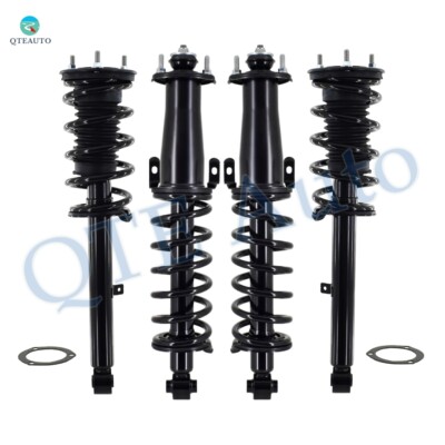 Set 4 Front - Rear Quick Complete Strut For 2006 - 2013 Lexus Is250 RWD-image