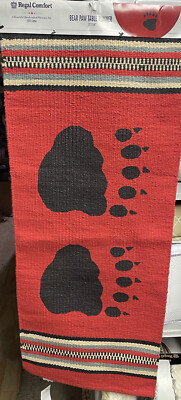 REGAL COMFORT “BEAR PAW Red” TABLE RUNNER 15”x 36”-image