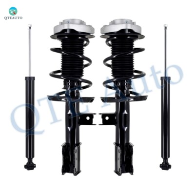 Set Front Quick Complete Strut-Rear Shock To 2014-2018 Mercedes-Benz CLA250 AWD-image