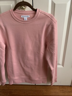Ultra Cozy Peachy Pink Solid Sweatshirt XS  NWT-image