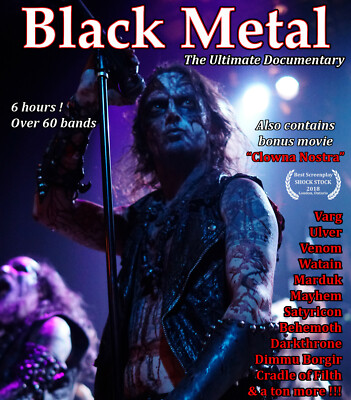 BLACK METAL New Sealed 2025 COMPLETE HISTORY & MORE 6 Hours in Length BLU RAY-image
