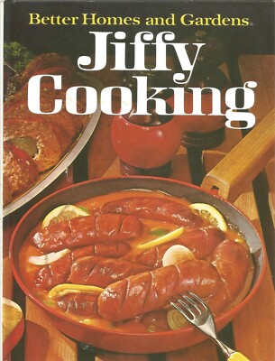 Vintage 1973 Better Homes and Gardens Jiffy Cooking Cook Book-image