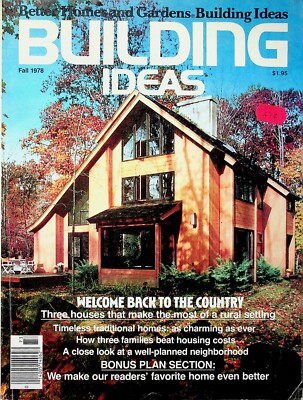 Better Homes and Gardens Building Ideas Rural Setting Houses Costs Bonus Plans-image