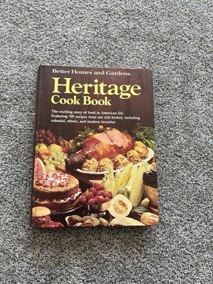 Better Homes & Gardens Heritage Cook Book 1975 MCM Photos Vintage-image