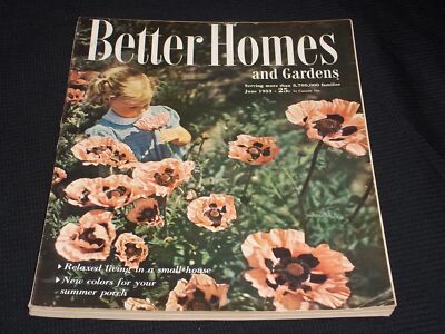 1953 BETTER HOMES & GARDENS MAGAZINE - JUNE NICE FRONT COVER - L 11806-image