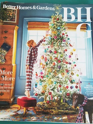 Better Homes & Gardens Dec 2023 Double Christmas Issue 172pg Magazine BH&G-image