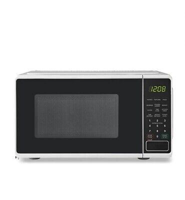 Mainstays 0.7 Cu ft 700W Microwave Oven, White - New-image
