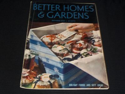 1936 DECEMBER BETTER HOMES & GARDENS MAGAZINE - BEAUTIFUL FRONT COVER - E 2697-image