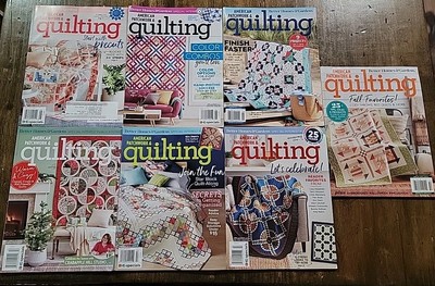 Better Homes & Gardens American Patchwork & Quilting Magazines 2017-2019 Lot 7-image