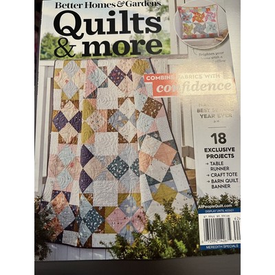 Better Homes and Gardens Quilts and More Spring 2021 new-image