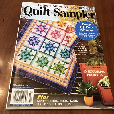 Better Homes And Gardens Quilt Sampler 12/22-image